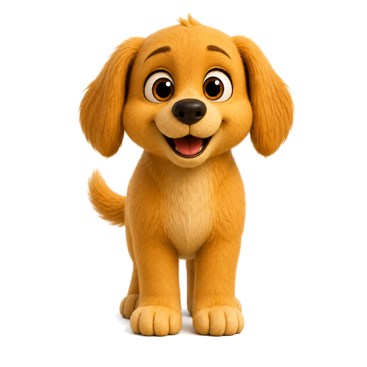 Storm, a golden-brown puppy with floppy ears