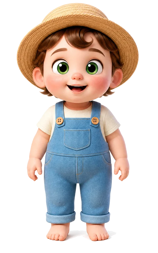 Tibino, the little farmer from Tibino Kids